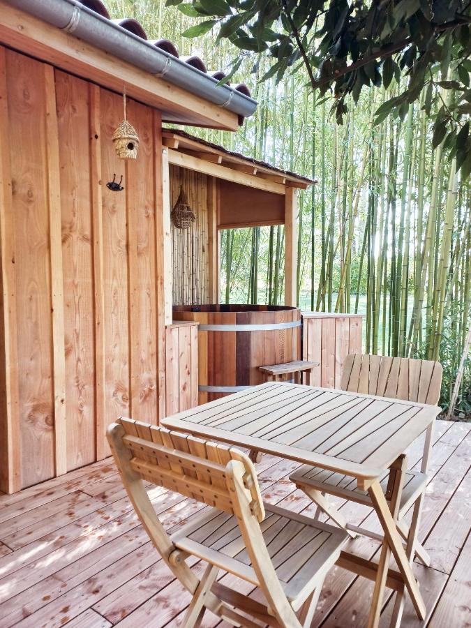 Maisonette Et Spa Bois La Begude-de-Mazenc Екстер'єр фото