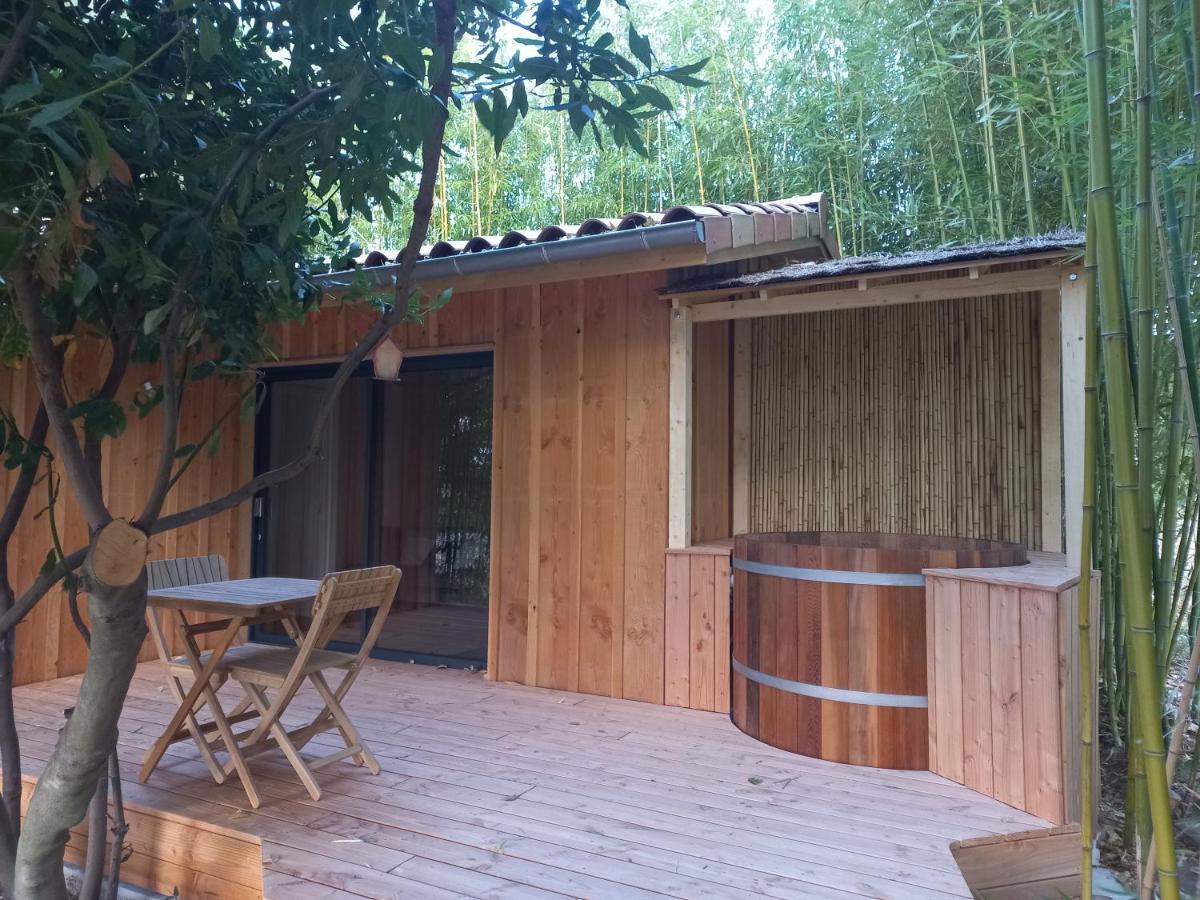 Maisonette Et Spa Bois La Begude-de-Mazenc Екстер'єр фото
